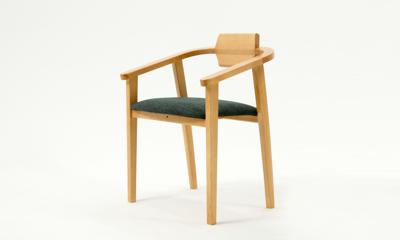 Стул ZiP-mebel Стул-кресло Челси ПМ натур/зелёный арт. Z011844N07