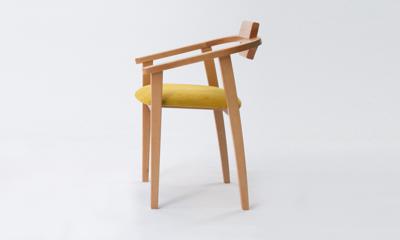 Стул ZiP-mebel Стул-кресло Челси ПМ натур/жёлтый арт. Z011844N16