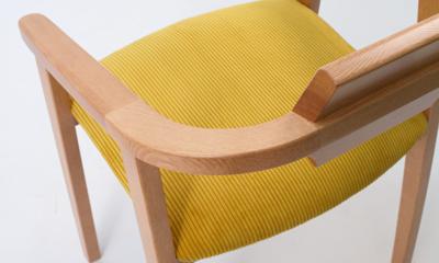 Стул ZiP-mebel Стул-кресло Челси ПМ натур/жёлтый арт. Z011844N16