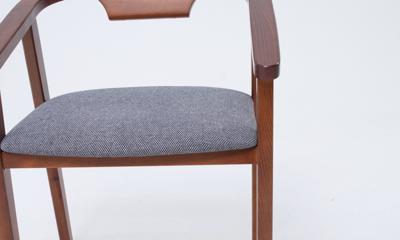 Стул ZiP-mebel Стул-кресло Челси ПМ орех/графит арт. Z011840W08