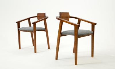 Стул ZiP-mebel Стул-кресло Челси ПМ орех/графит арт. Z011840W08