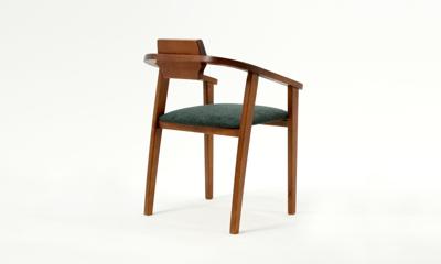 Стул ZiP-mebel Стул-кресло Челси ПМ орех/зелёный арт. Z011840W07