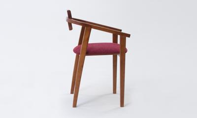 Стул ZiP-mebel Стул-кресло Челси ПМ орех/красный арт. Z011840W05