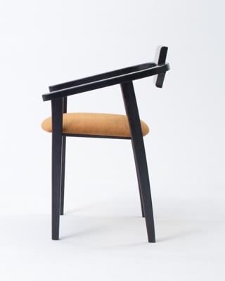 Стул ZiP-mebel Стул-кресло Челси ПМ чёрный/карри арт. Z011839B09