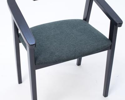 Стул ZiP-mebel Стул-кресло Челси ПМ чёрный/зелёный арт. Z011837B07