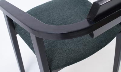 Стул ZiP-mebel Стул-кресло Челси ПМ чёрный/зелёный арт. Z011837B07