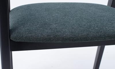 Стул ZiP-mebel Стул-кресло Челси ПМ чёрный/зелёный арт. Z011837B07