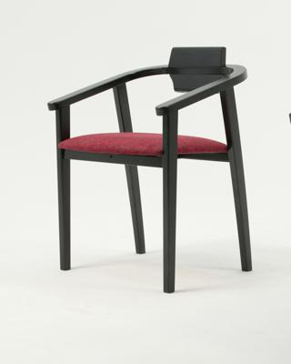 Стул ZiP-mebel Стул-кресло Челси ПМ чёрный/красный арт. Z011835B05
