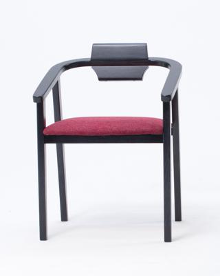 Стул ZiP-mebel Стул-кресло Челси ПМ чёрный/красный арт. Z011835B05