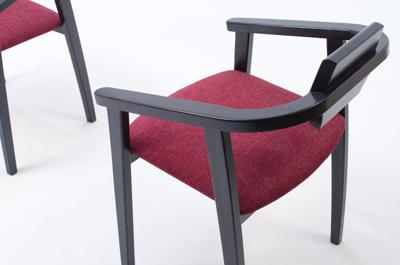 Стул ZiP-mebel Стул-кресло Челси ПМ чёрный/красный арт. Z011835B05