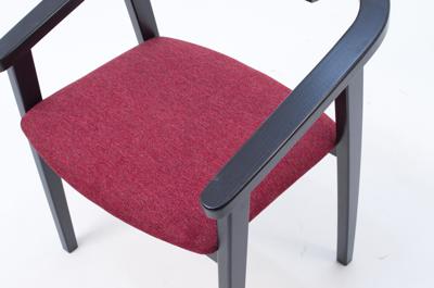 Стул ZiP-mebel Стул-кресло Челси ПМ чёрный/красный арт. Z011835B05