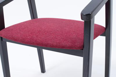 Стул ZiP-mebel Стул-кресло Челси ПМ чёрный/красный арт. Z011835B05