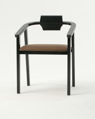 Стул ZiP-mebel Стул-кресло Челси ПМ чёрный/коричневый арт. Z011834B04