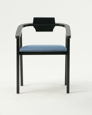 Стул ZiP-mebel Стул-кресло Челси ПМ чёрный/синий арт. Z011833B03