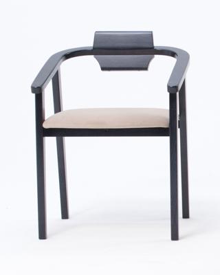 Стул ZiP-mebel Стул-кресло Челси ПМ чёрный/бежевый арт. Z011832B02