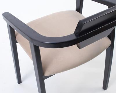 Стул ZiP-mebel Стул-кресло Челси ПМ чёрный/бежевый арт. Z011832B02