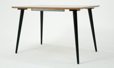 Стол ZiP-mebel Стол Монте 120 чёрное дерево/натур арт. F514157BUN