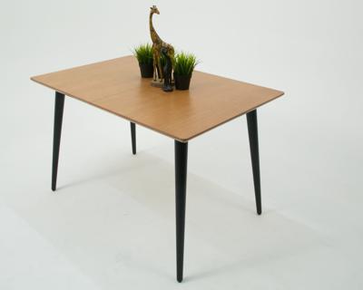 Стол ZiP-mebel Стол Монте 120 чёрное дерево/натур арт. F514157BUN