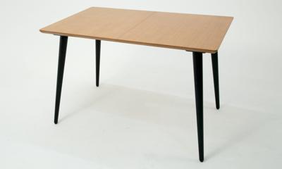 Стол ZiP-mebel Стол Монте 120 чёрное дерево/натур арт. F514157BUN