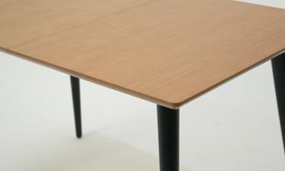 Стол ZiP-mebel Стол Монте 120 чёрное дерево/натур арт. F514157BUN