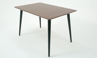 Стол ZiP-mebel Стол Монте 120 чёрное дерево/орех арт. F514157BUW