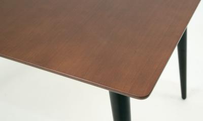 Стол ZiP-mebel Стол Монте М 100 чёрное дерево/орех арт. F404158BUW