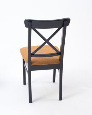 Стул ZiP-mebel Стул Ингольф ПМ чёрный/карри арт. R100755B09