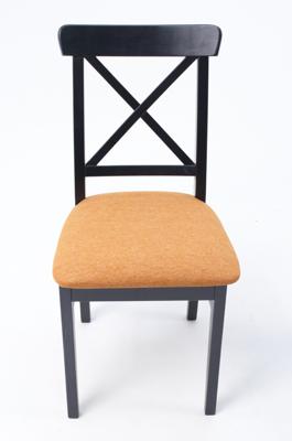 Стул ZiP-mebel Стул Ингольф ПМ чёрный/карри арт. R100755B09