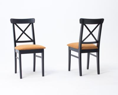 Стул ZiP-mebel Стул Ингольф ПМ чёрный/карри арт. R100755B09