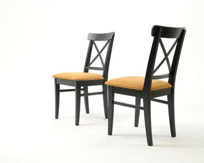 Стул ZiP-mebel Стул Ингольф ПМ чёрный/карри арт. R100755B09