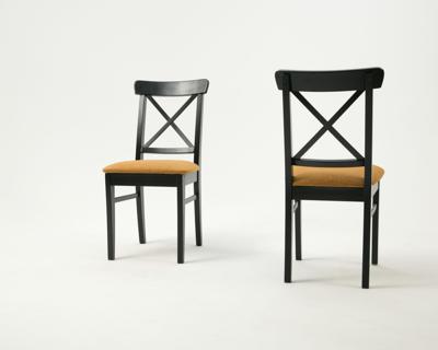 Стул ZiP-mebel Стул Ингольф ПМ чёрный/карри арт. R100755B09