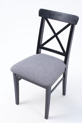 Стул ZiP-mebel Стул Ингольф ПМ чёрный/графит арт. R100754B08