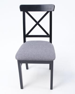 Стул ZiP-mebel Стул Ингольф ПМ чёрный/графит арт. R100754B08