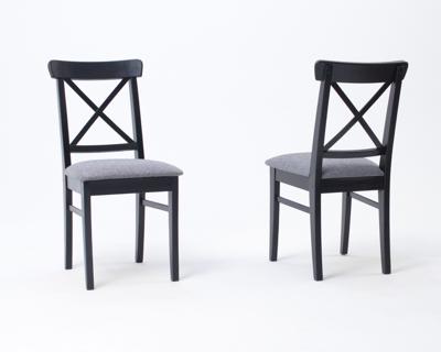 Стул ZiP-mebel Стул Ингольф ПМ чёрный/графит арт. R100754B08