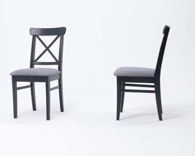 Стул ZiP-mebel Стул Ингольф ПМ чёрный/графит арт. R100754B08