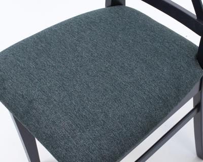 Стул ZiP-mebel Стул Ингольф ПМ чёрный/зелёный арт. R100753B07