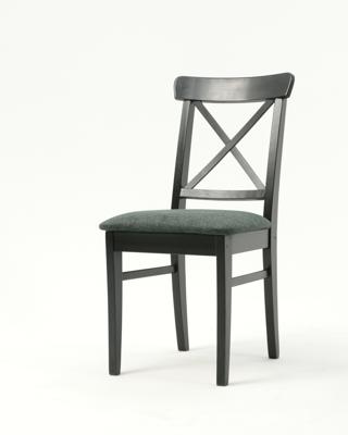 Стул ZiP-mebel Стул Ингольф ПМ чёрный/зелёный арт. R100753B07