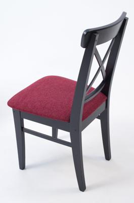 Стул ZiP-mebel Стул Ингольф ПМ чёрный/красный арт. R100753B00
