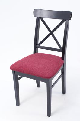 Стул ZiP-mebel Стул Ингольф ПМ чёрный/красный арт. R100753B00