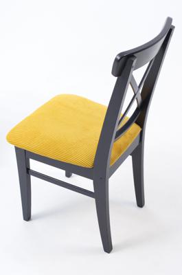 Стул ZiP-mebel Стул Ингольф ПМ чёрный/жёлтый арт. R100752B16
