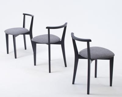 Стул ZiP-mebel Стул Франк ПМ чёрный/графит арт. R101736B09