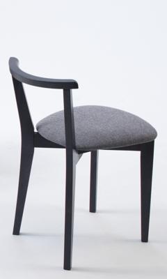 Стул ZiP-mebel Стул Франк ПМ чёрный/графит арт. R101736B09