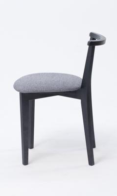 Стул ZiP-mebel Стул Франк ПМ чёрный/графит арт. R101736B09