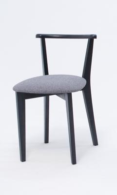 Стул ZiP-mebel Стул Франк ПМ чёрный/графит арт. R101736B09