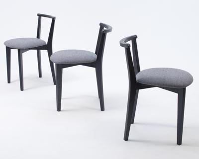 Стул ZiP-mebel Стул Франк ПМ чёрный/графит арт. R101736B09