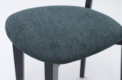 Стул ZiP-mebel Стул Франк ПМ чёрный/зелёный арт. R101735B07