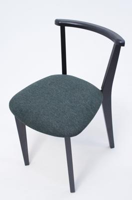 Стул ZiP-mebel Стул Франк ПМ чёрный/зелёный арт. R101735B07