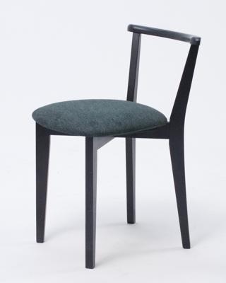 Стул ZiP-mebel Стул Франк ПМ чёрный/зелёный арт. R101735B07