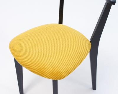 Стул ZiP-mebel Стул Франк ПМ чёрный/жёлтый арт. R101734B16