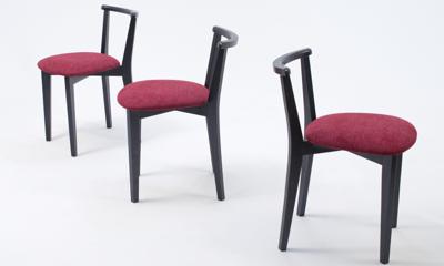 Стул ZiP-mebel Стул Франк ПМ чёрный/красный арт. R101733B05
